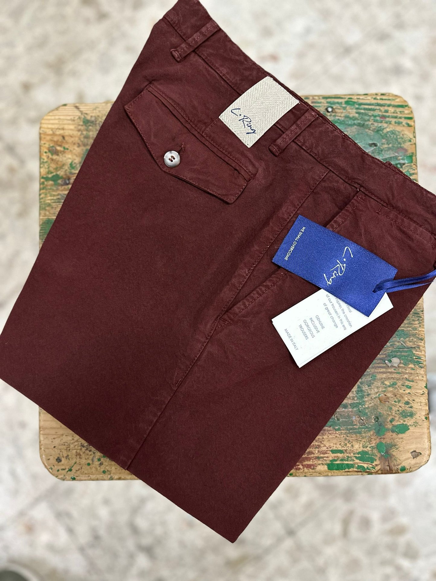 HECTOR - Pantaloni con pattine posteriori